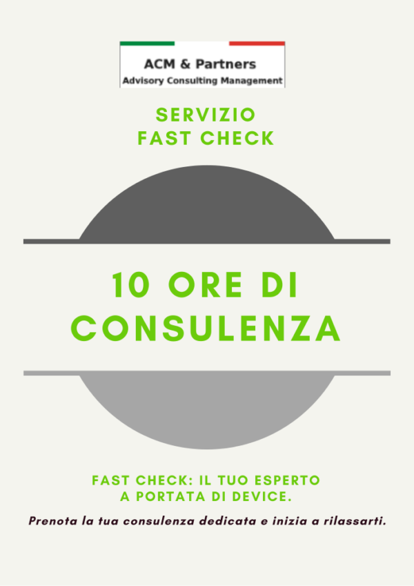 10 ore di consulenza